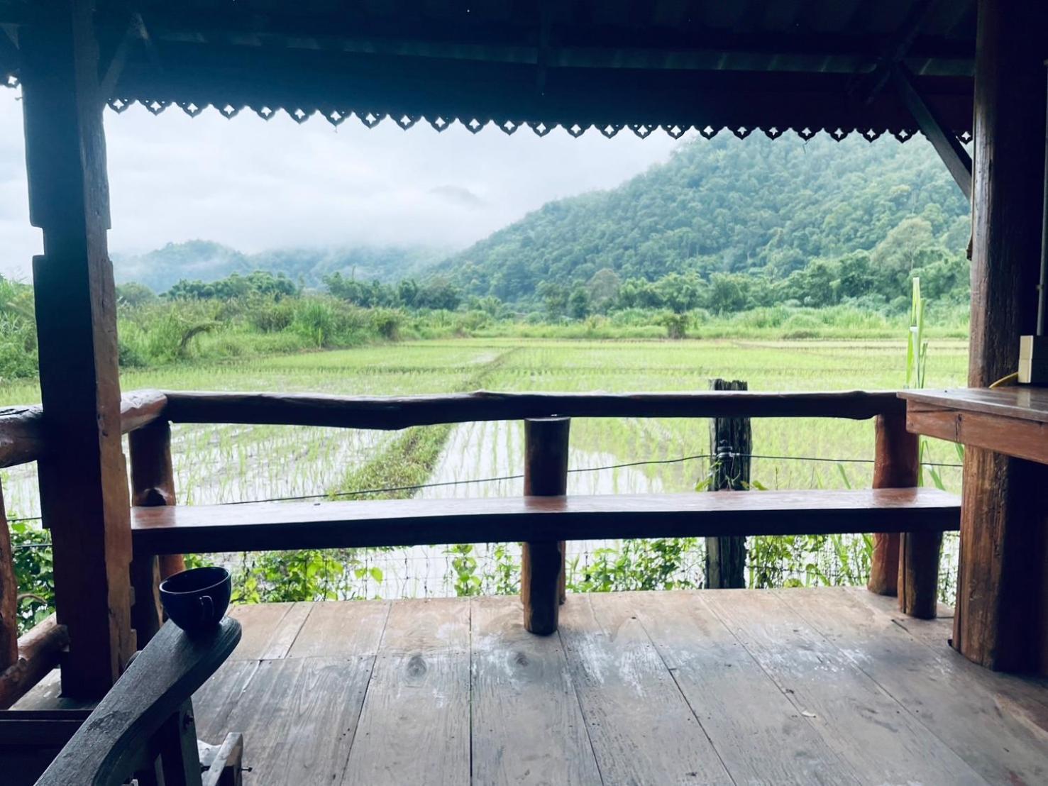 บ้านสวนวิวทุ่ง Ban Mae Sap Nua Exteriér fotografie